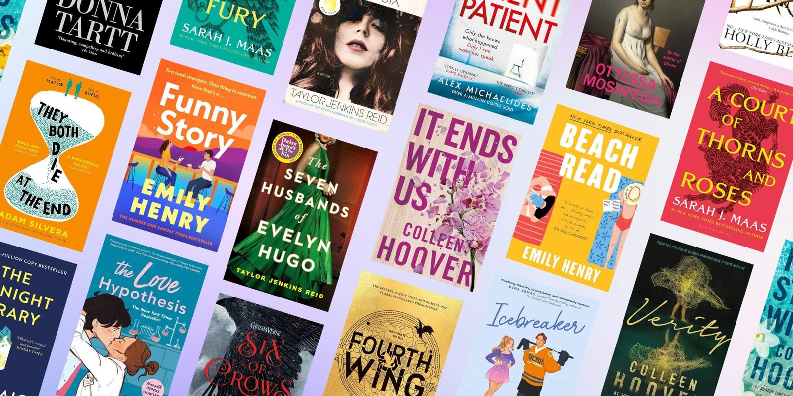 BookTok trending books May 2025 collage of covers
